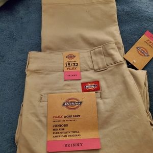 Dickies skinny khakis (nwt)